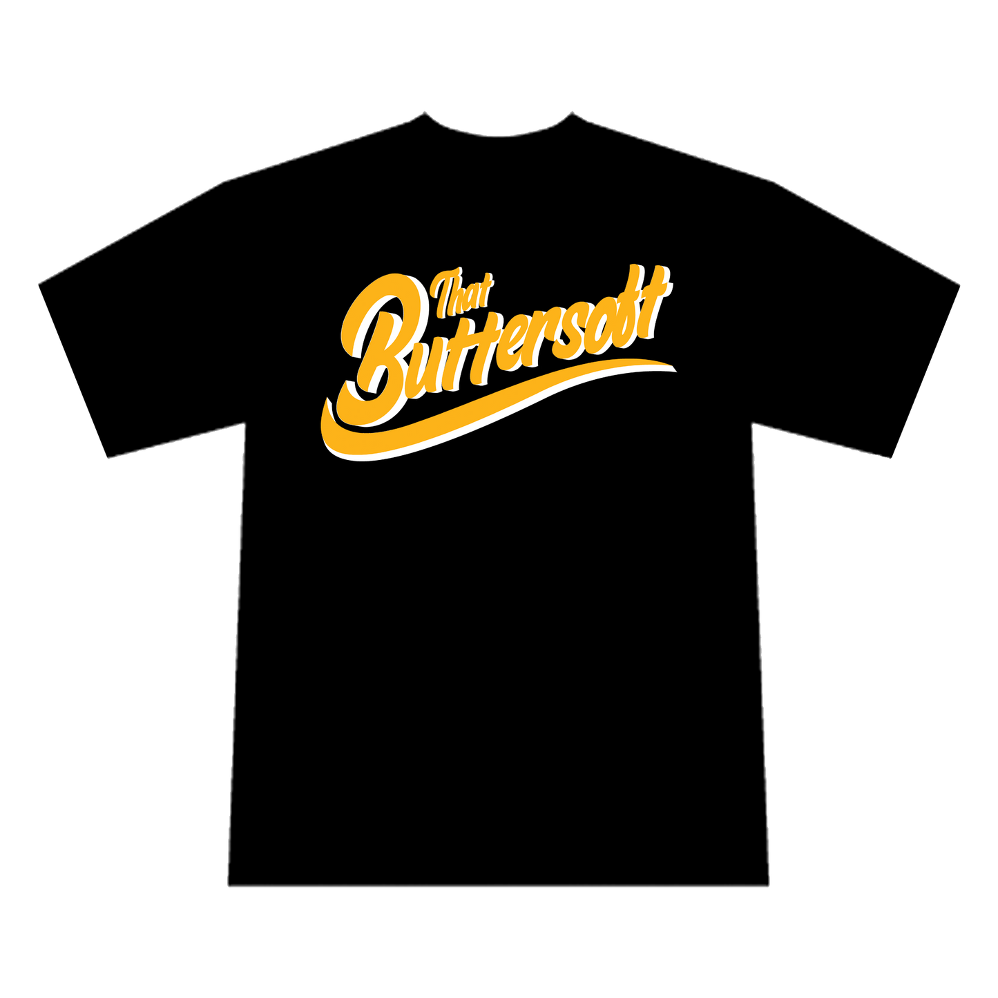 "THAT BUTTERSOFT" LOGO TEE (BLACK)