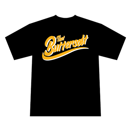 "THAT BUTTERSOFT" LOGO TEE (BLACK)