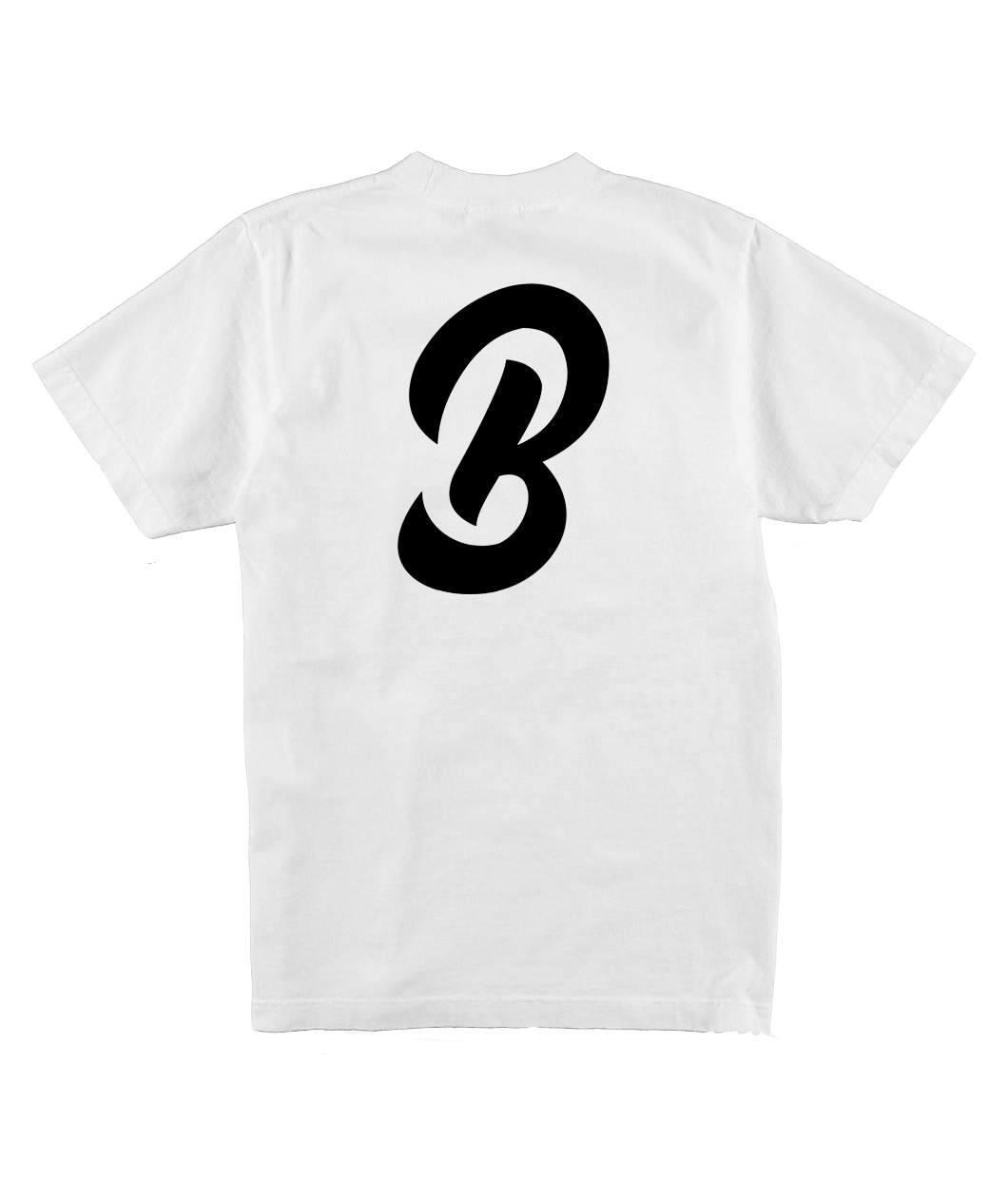 ORIGINAL "B" LOGO TEE (WHITE)