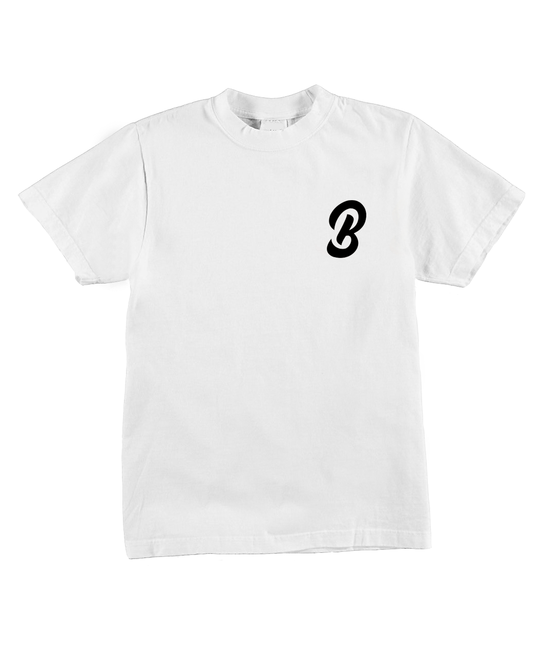 ORIGINAL "B" LOGO TEE (WHITE)