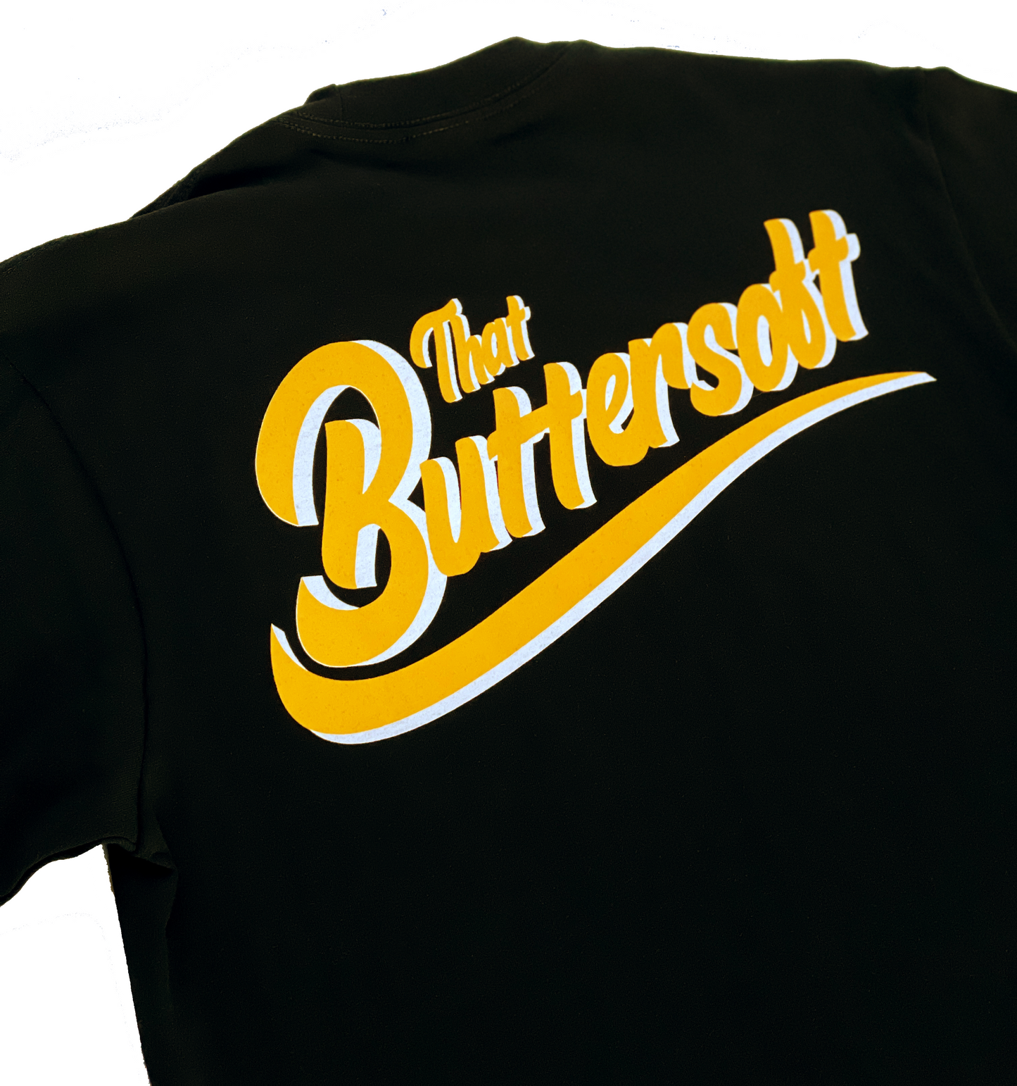 "THAT BUTTERSOFT" LOGO TEE (BLACK)